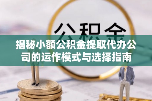 温泉揭秘小额公积金提取代办公司的运作模式与选择指南