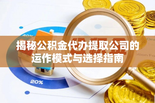 温泉揭秘公积金代办提取公司的运作模式与选择指南