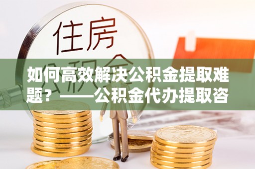 温泉如何高效解决公积金提取难题？——公积金代办提取咨询服务全解析