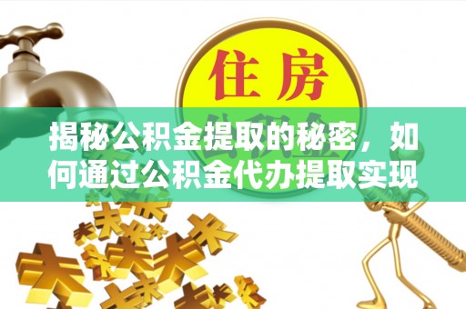 温泉揭秘公积金提取的秘密，如何通过公积金代办提取实现财务自由