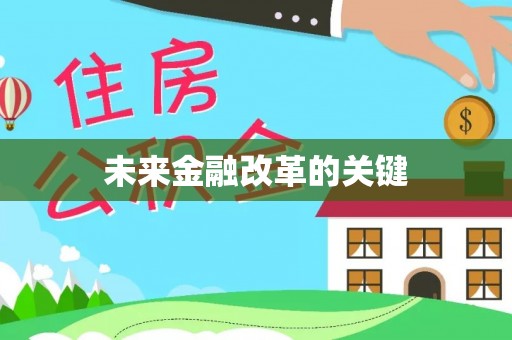 温泉未来金融改革的关键